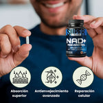 ⚡ NAD + RESVERATROL™ – ENERGÍA QUE SE SIENTE, JUVENTUD QUE SE NOTA ✨ (60 caps)