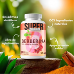 ✨ BERBERINA PLUS™ | Equilibrio de Glucosa y Metabolismo Saludable 🧡