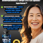⚡ NAD + RESVERATROL™ – ENERGÍA QUE SE SIENTE, JUVENTUD QUE SE NOTA ✨ (60 caps)