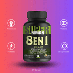 Cápsulas 8 en 1 - Shilajit Ashwagandha + Envio Gratis